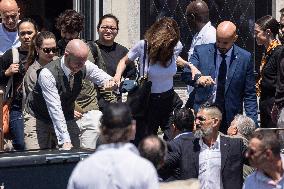 Ivanka Trump and Rania of Jordan at Bezos Wedding Day after - Venice