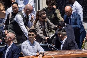 Ivanka Trump and Rania of Jordan at Bezos Wedding Day after - Venice