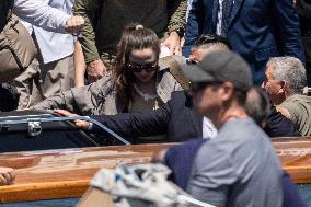 Ivanka Trump and Rania of Jordan at Bezos Wedding Day after - Venice