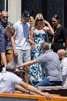 Ivanka Trump and Rania of Jordan at Bezos Wedding Day after - Venice