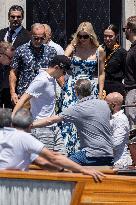 Ivanka Trump and Rania of Jordan at Bezos Wedding Day after - Venice