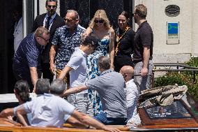 Ivanka Trump and Rania of Jordan at Bezos Wedding Day after - Venice