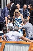 Ivanka Trump and Rania of Jordan at Bezos Wedding Day after - Venice