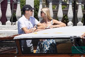 Ivanka Trump and Rania of Jordan at Bezos Wedding Day after - Venice