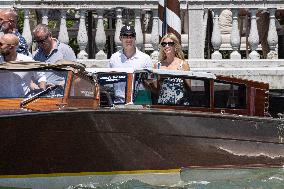 Ivanka Trump and Rania of Jordan at Bezos Wedding Day after - Venice
