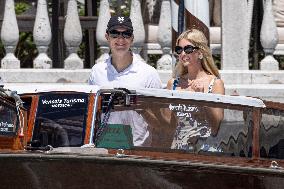 Ivanka Trump and Rania of Jordan at Bezos Wedding Day after - Venice