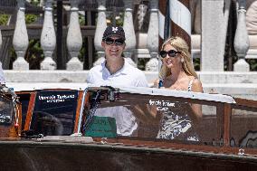 Ivanka Trump and Rania of Jordan at Bezos Wedding Day after - Venice