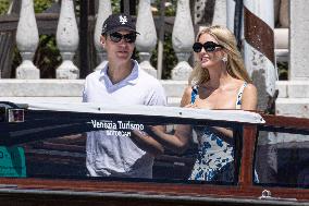 Ivanka Trump and Rania of Jordan at Bezos Wedding Day after - Venice