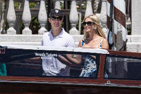 Ivanka Trump and Rania of Jordan at Bezos Wedding Day after - Venice