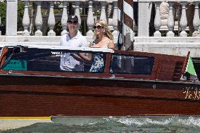 Ivanka Trump and Rania of Jordan at Bezos Wedding Day after - Venice