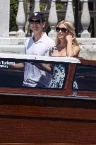 Ivanka Trump and Rania of Jordan at Bezos Wedding Day after - Venice