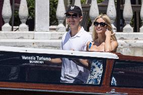Ivanka Trump and Rania of Jordan at Bezos Wedding Day after - Venice