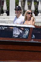 Ivanka Trump and Rania of Jordan at Bezos Wedding Day after - Venice