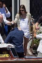Pregnant  Karlie Kloss, Joshua Kushner leave St Regis Hotel - Venice