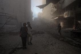At Least 40 Killed By Israeli Airstrike in Gaza City - Palestine