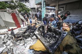 At Least 40 Killed By Israeli Airstrike in Gaza City - Palestine