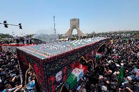 Funeral Of Commanders And Scientists Killed By Israeli Strikes - Tehran