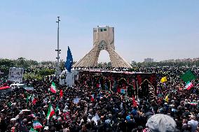 Funeral Of Commanders And Scientists Killed By Israeli Strikes - Tehran