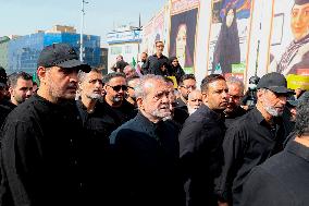 Funeral Of Commanders And Scientists Killed By Israeli Strikes - Tehran