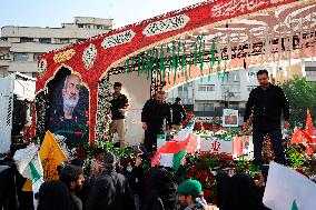 Funeral Of Commanders And Scientists Killed By Israeli Strikes - Tehran