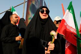 Funeral Of Commanders And Scientists Killed By Israeli Strikes - Tehran