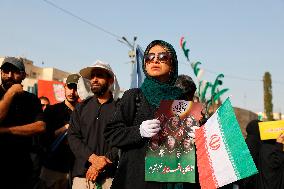 Funeral Of Commanders And Scientists Killed By Israeli Strikes - Tehran
