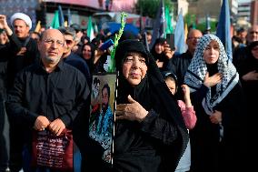 Funeral Of Commanders And Scientists Killed By Israeli Strikes - Tehran