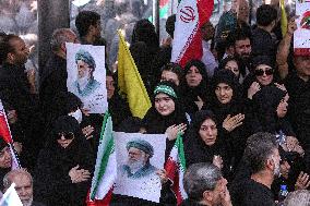 Funeral Of Commanders And Scientists Killed By Israeli Strikes - Tehran
