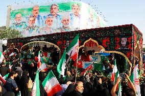 Funeral Of Commanders And Scientists Killed By Israeli Strikes - Tehran