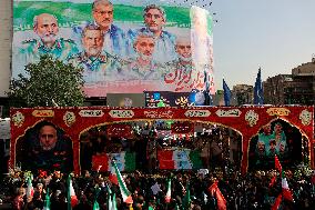 Funeral Of Commanders And Scientists Killed By Israeli Strikes - Tehran