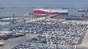 World Largest Loading Capacity Car Roll-on/roll-off Ship