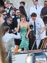 - Guests Leave The Gritti Palace to Jeff Bezos Wedding - Venice
