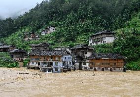 Flood in Qiandongnan