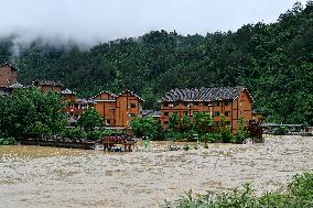Flood in Qiandongnan