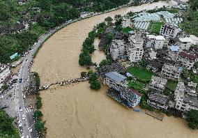 Flood in Qiandongnan