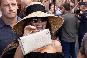 Newly Wed Jeff Bezos and Lauren Sanchez leave Harry’s Bar in Venice