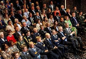 King Willem Alexander At The Veterans Day - The Hague