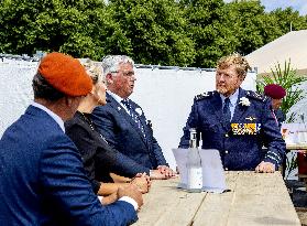King Willem Alexander At The Veterans Day - The Hague