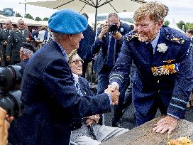 King Willem Alexander At The Veterans Day - The Hague