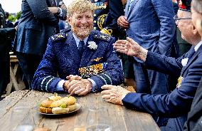 King Willem Alexander At The Veterans Day - The Hague