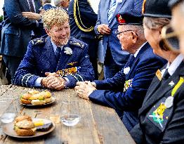 King Willem Alexander At The Veterans Day - The Hague