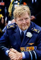 King Willem Alexander At The Veterans Day - The Hague
