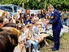 King Willem Alexander At The Veterans Day - The Hague