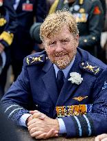 King Willem Alexander At The Veterans Day - The Hague