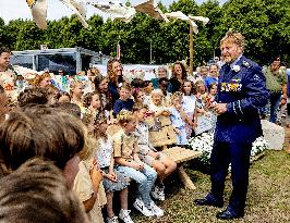 King Willem Alexander At The Veterans Day - The Hague