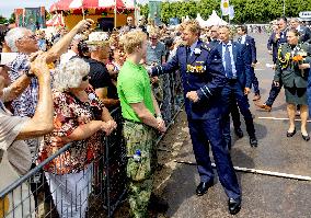 King Willem Alexander At The Veterans Day - The Hague