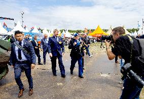 King Willem Alexander At The Veterans Day - The Hague