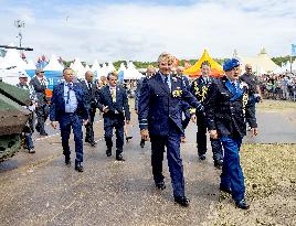 King Willem Alexander At The Veterans Day - The Hague