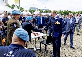 King Willem Alexander At The Veterans Day - The Hague