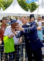 King Willem Alexander At The Veterans Day - The Hague
